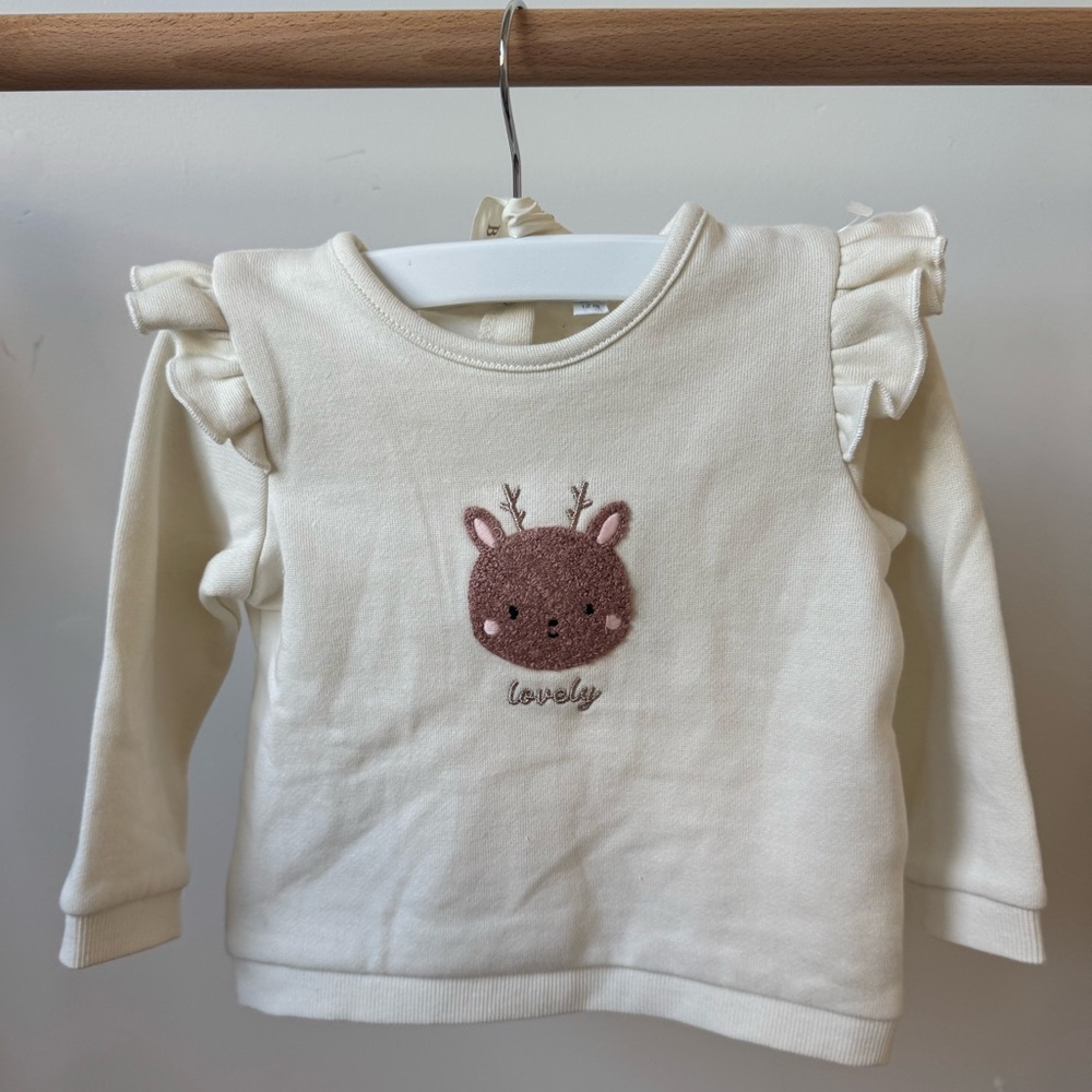 Vertbaudet Reindeer Lovely Sweater